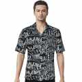 Balenciaga Black Printed Black Premium Quality Shirt-thumb-0