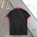 Prada Black Embroidered Logo Premium Quality Polo T-shirt-thumb-1