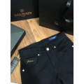 Balmain Black Premium Quality Jeans-thumb-3