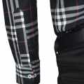 Burberry Black Premium Quality Men's Check Shirt-thumb-4