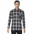 Burberry Black Premium Quality Men's Check Shirt-thumb-6