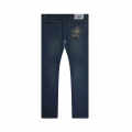 Balmain Blue Premium Ripped Denim Jeans-thumb-5