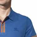 Burberry Embroidery Logo Blue Premium T-shirt-thumb-4