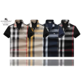 Burberry Brown Premium Quality Polo Tees-thumb-1
