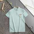 Burberry Green Premium Quality Polo Tees-thumb-6