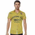 Christian Dior Yellow Printed Premium Quality Half Sleeve Shirt-thumb-0
