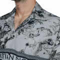 Christian Dior Black & White Premium Quality Jungle Printed Shirt-thumb-2