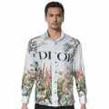 Christian Dior Flower Printed Premium Quality Shirt-thumb-0