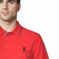 Burberry Icon Stripe Red Premium T-shirt-thumb-4