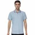 Burberry Icon Stripe Sky Blue Premium T-shirt-thumb-0
