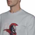Burberry Spartan Helmet Print White Premium T-shirt-thumb-2