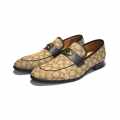 Coach Brown Premium Quality Loafers-thumb-0