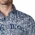 Dior Printed Blue Premium Quality Shirt-thumb-4