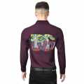 Dolce & Gabbana Wine Premium Quality Designer Shirt-thumb-1