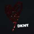 DKNY Black Premium Quality Women T-shirt-thumb-3