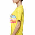 Emporio Armani Yellow Premium Quality Women T-shirt-thumb-2