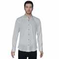 Fendi White Premium Quality Long Sleeve Designer Shirt-thumb-5