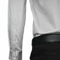 Emporio Armani White Premium Quality Flocking Text On Pocket Shirt-thumb-5