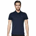 Fendi Embossed Logo Navy Blue Premium Quality T-shirt-thumb-5