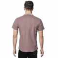 Salvatore Ferragamo Embroidered logo Red Wood Polo T-shirt-thumb-1