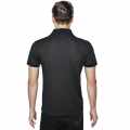 HUGO BOSS Black Embossed Stacked Logo T-shirt-thumb-1