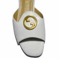 Gucci White Premium Quality Women's Flat Sandals-thumb-3