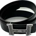Hermes Black Premium Quality Leather Belt-thumb-0