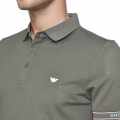 Emporio Armani Embossed logo Green Premium T-shirt-thumb-3