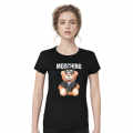 Moschino Black Premium Quality Women T-shirt-thumb-0