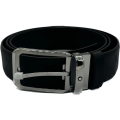 Mont Blanc Black Premium Quality Belt-thumb-2