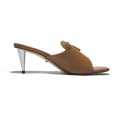 Gucci Brown Premium Quality Heels Sandals-thumb-2