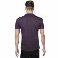 Boss Dark Purple Premium Quality Half Sleeve T-shirt-thumb-1