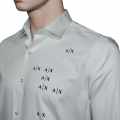 Armani Exchange White Premium Quality Men's Shirt-thumb-2