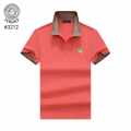 Versace Embossed logo Red Premium Polo T-shirt-thumb-6