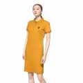 Burberry Yellow Premium Quality Dress-thumb-0