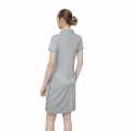 Burberry Grey Premium Quality Dress-thumb-2