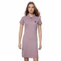 Burberry Purple Premium Quality Dress-thumb-0