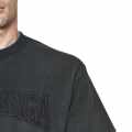 Balenciaga Embossed Print Black Premium T-shirt-thumb-4