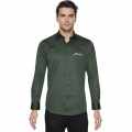 Balmain Green Premium Quality Slim Fit Formal Men's Shirt-thumb-6