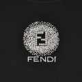 Fendi Black Premium Quality Women T-shirt-thumb-3