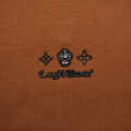 Louis Vuitton Dark Brown Embroidered Logo T-shirt-thumb-4