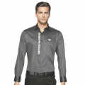 Emporio Armani Grey Premium Logo Print Shirt-thumb-0