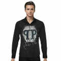 Philipp Plein Black Premium Quality Glitter Stone Print Shirt-thumb-0