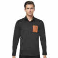 Burberry Embossed Pocket Logo Black Premium Quality Shirt-thumb-0