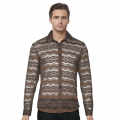 Gucci Brown Premium See-through Men's Shirt-thumb-0