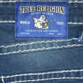 True Religion Dark Blue Premium Quality Denim Jeans-thumb-4