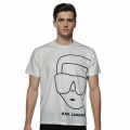 Karl Lagerfeld White k-ikonik Premium T-shirt-thumb-0