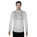 Armani Exchange White Premium Quality Tuxedo Shirt-thumb-6