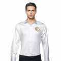 Versace White V-Emblem Shirt-thumb-0