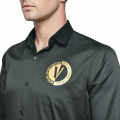 Versace Green V-Emblem Shirt-thumb-2